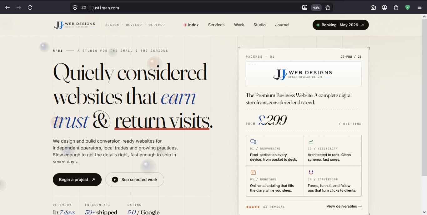 JJ Web Designs