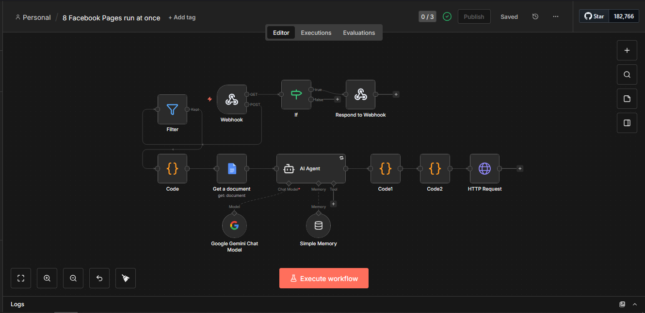 Facebook AI Chatbot Agent